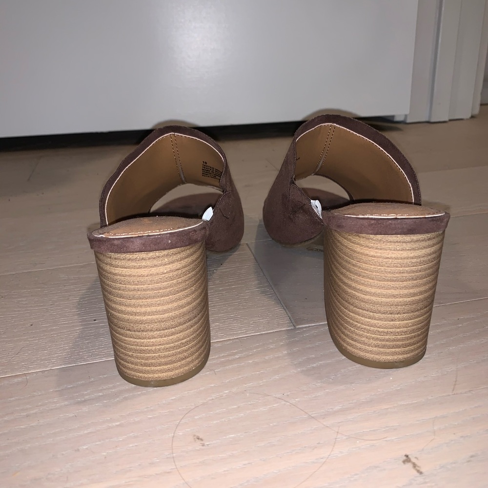 Brown Mule Sandals - Picture 3 of 5